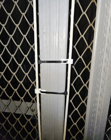 전용고정장치 UTP 2선 작업